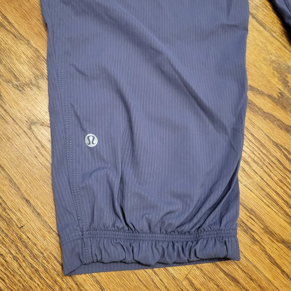 Lululemon Dance Studio Crop II Size 10 Blue Greyvy - Picture 8 of 8